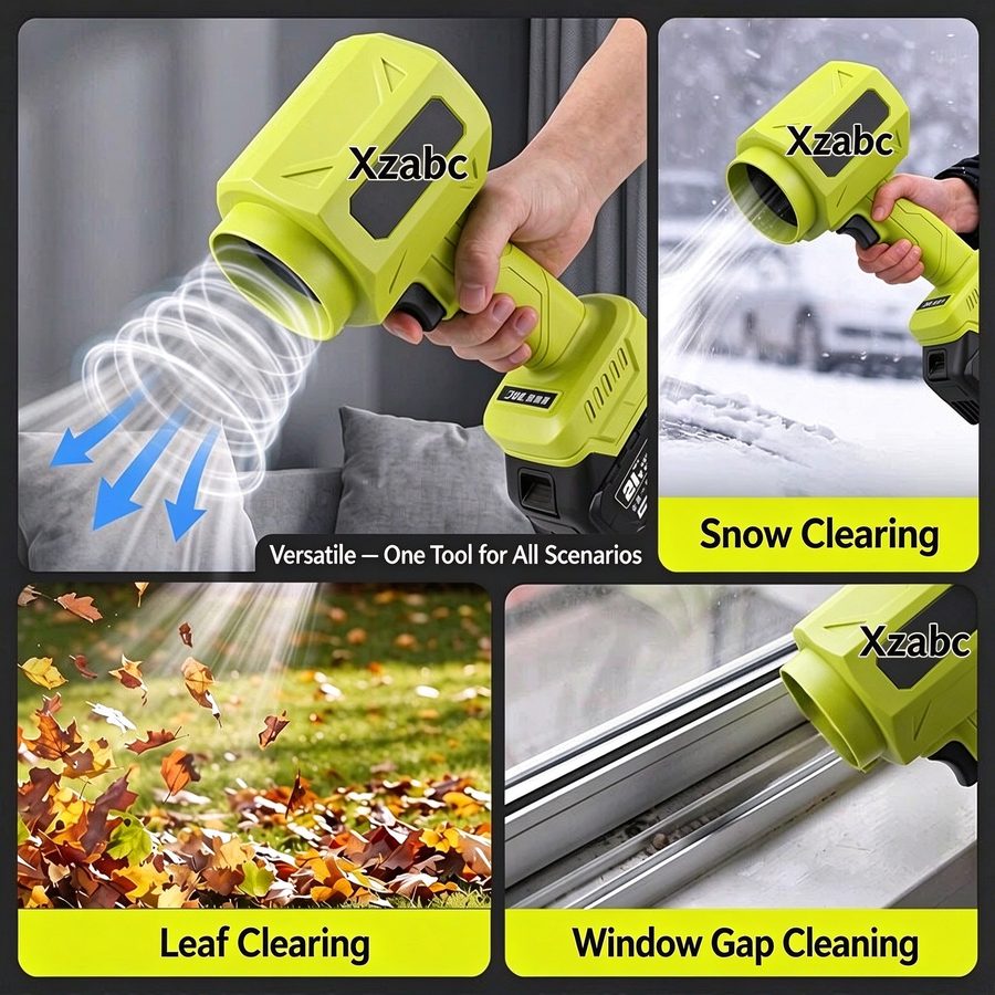 Dust, snow, leaves and window gap cleaning