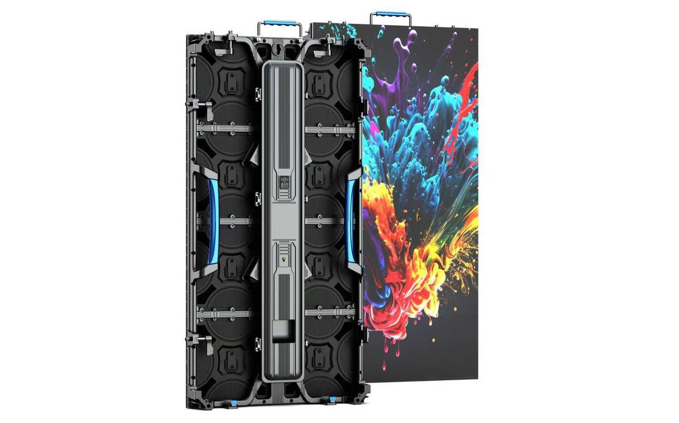 P3.91 outdoor rental LED display cabinet