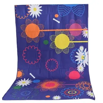 Personalized Eco-Friendly Microfiber Woven Beach Towel with Customized Pattern for Sports Use