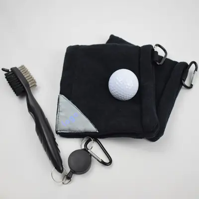Fashion Embroidery Golf Towel Golf Sports Ball Cleaning Golf Towel