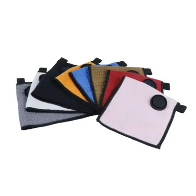 Magnetic Golf Towel Customizable Logo Microfiber Magnetic Golf Towel