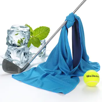 Quick Ship Cooling Towel Quick Drying Soft Low Irritation Microfiber Sports Cooling Towel